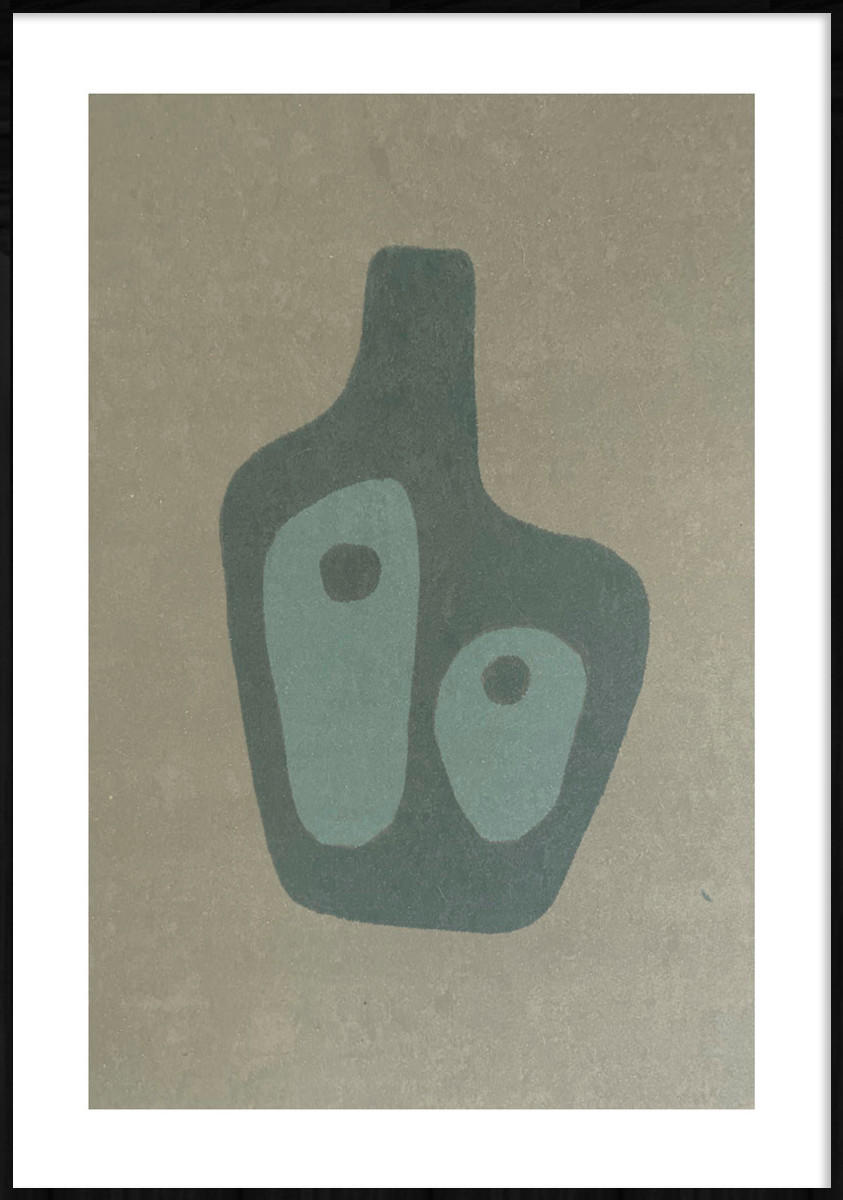 BILD 70/118/10 cm  - Beige/Schwarz, Basics, Holz/Kunststoff (70/118/10cm)