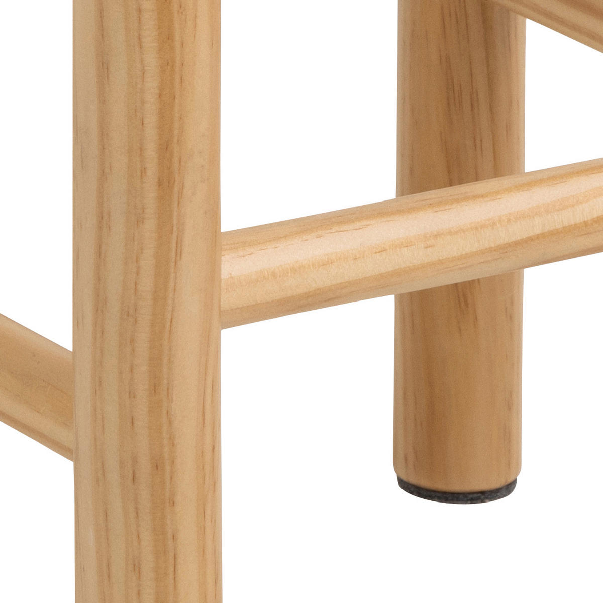 TABURE, les, tekstil naravne barve  - naravne barve, Trend, tekstil/les (35/45/35cm) - MID.YOU