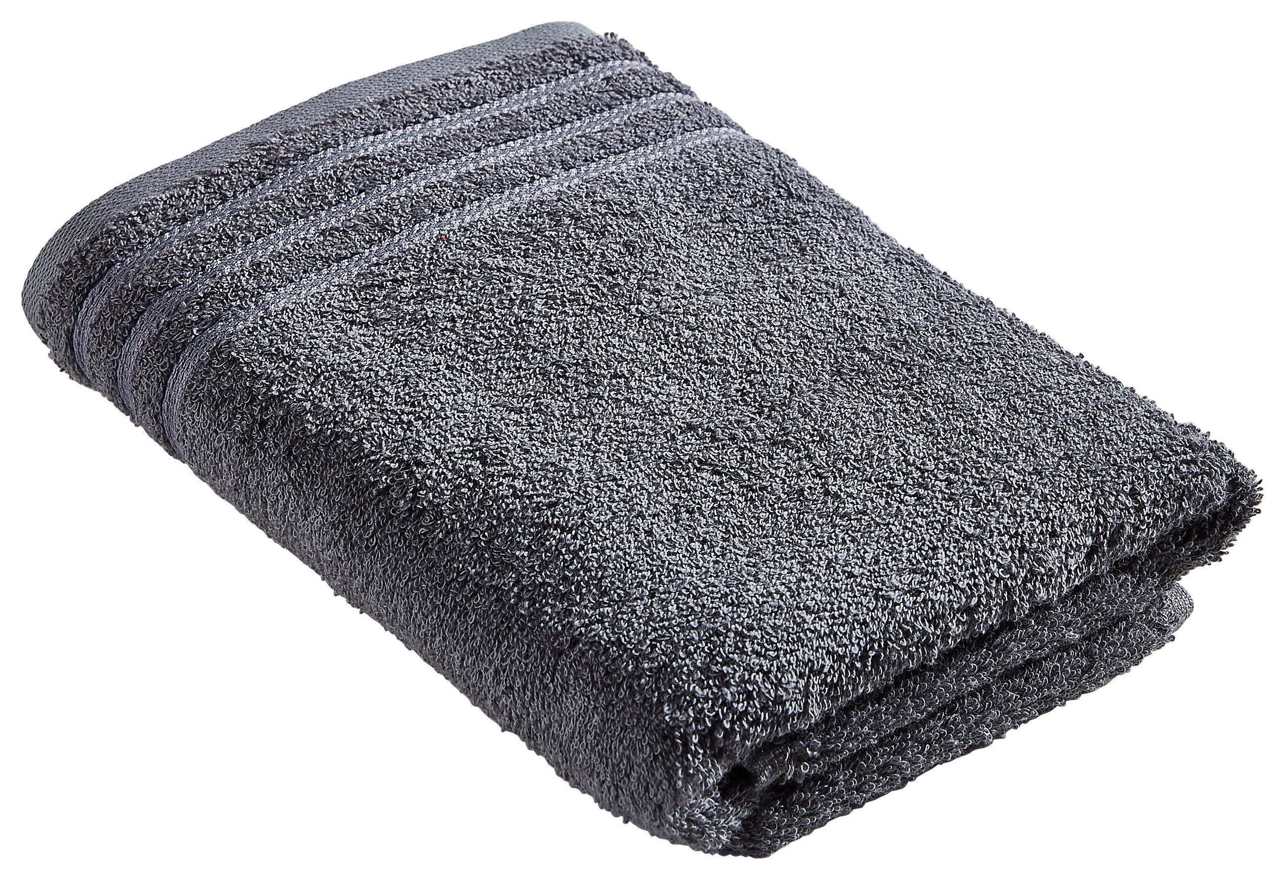 HANDTUCH 50/100 cm Grossetto Grau  - Grau, Basics, Textil (50/100cm) - Vossen