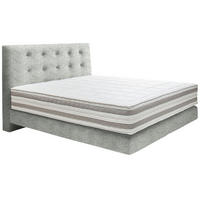 BOXSPRINGBETT 160/200 cm  in Naturfarben  - Naturfarben, Konventionell, Holz/Textil (160/200cm) - Dieter Knoll