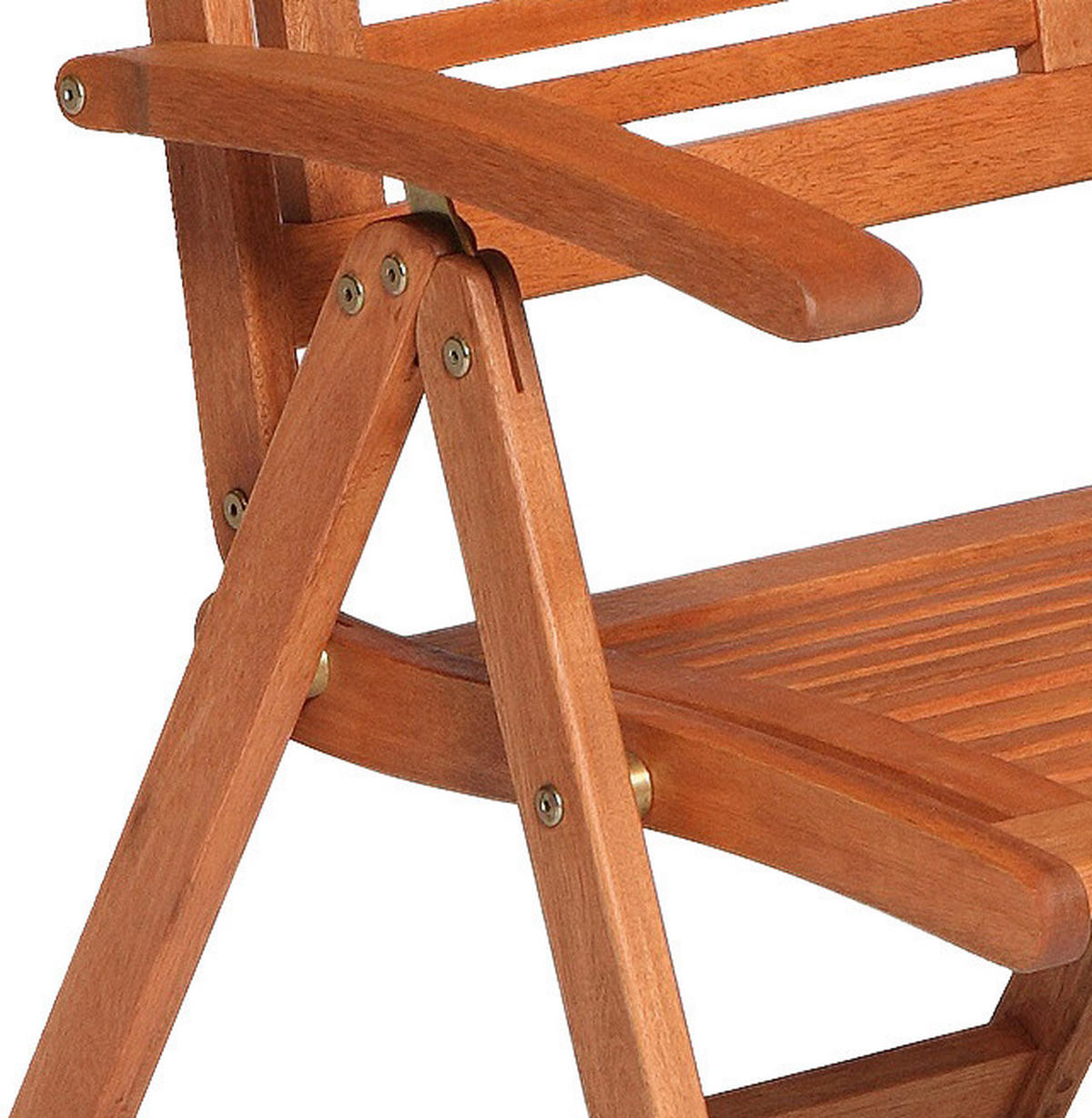 ZÁHRADNÉ SKLADACIE KRESLO drevo - prírodná farba, Basics, drevo (58/114/68cm) - Gardenson