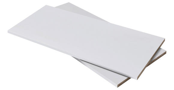 EINLEGEBODEN 87,7/45/1,5 cm   - Weiß, MODERN, Holzwerkstoff (87,7/45/1,5cm) - Carryhome