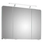 SPIEGELSCHRANK 90/72/17 cm  - Weiß, Basics, Glas/Holzwerkstoff (90/72/17cm) - Xora