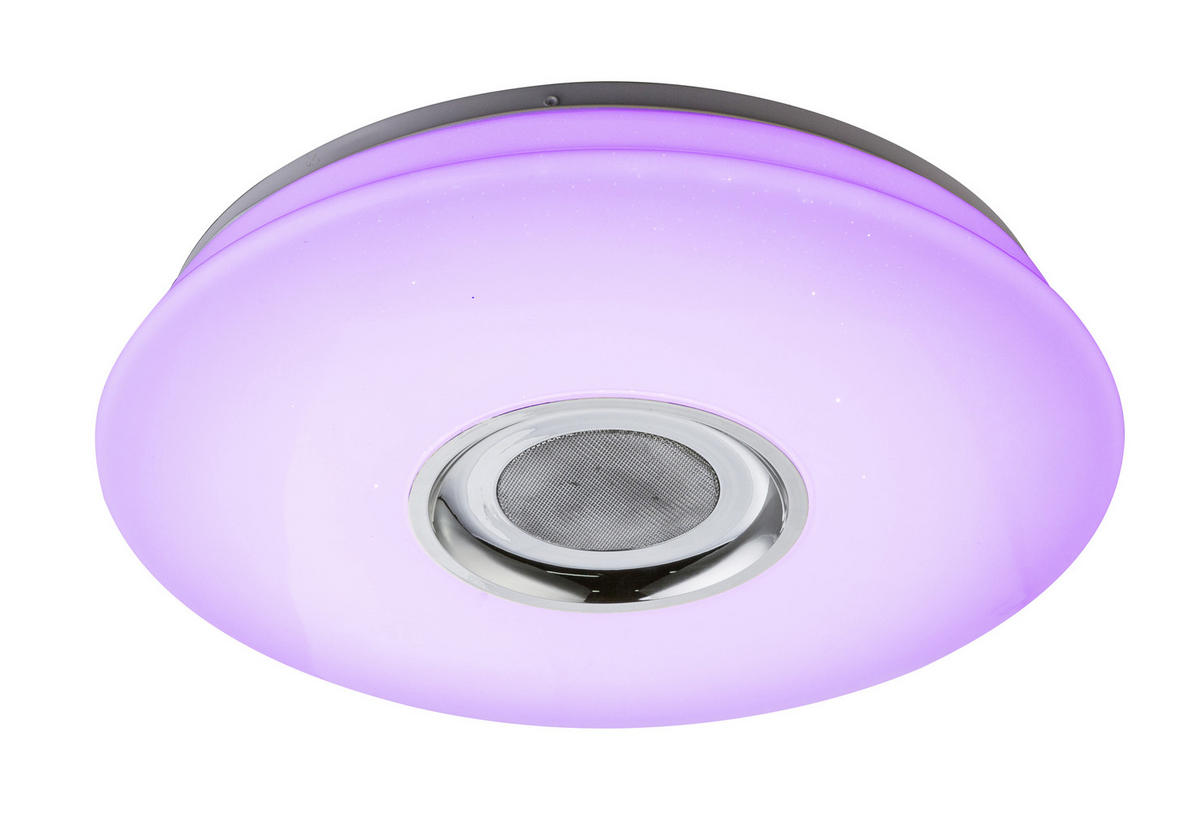 LED-DECKENLEUCHTE 18 W  40/7 cm    - Weiss, Basics, Kunststoff (40/7cm) - Globo