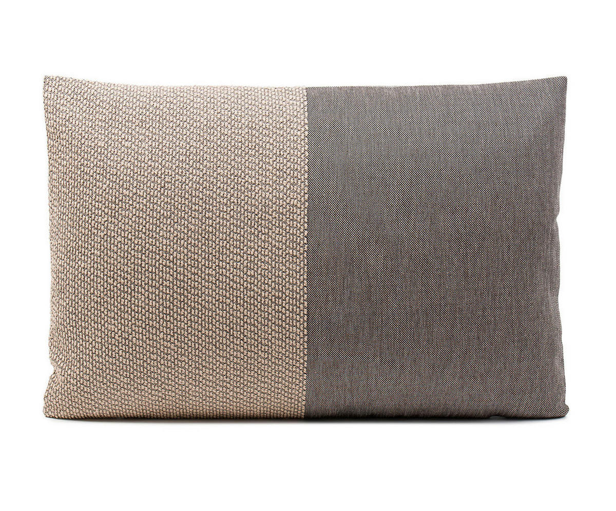 DEKORAČNÍ POLŠTÁŘ 40/60 cm - jílová barva, Design, textil (40/60cm) - Novel