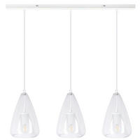 LUSTER    16,5/75/150 cm    - bela, Dizajnerski, metal (16,5/75/150cm)