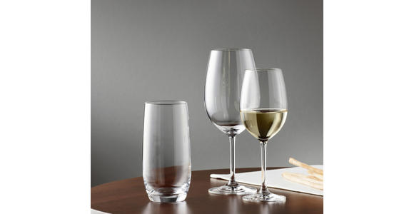 TRINKGLAS   - Klar, Basics, Glas (26.4/18.4/17.2cm) - Novel