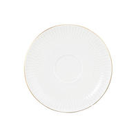 FAT  16 cm   - vit/guldfärgad, Klassisk, keramik (16cm) - Seltmann Weiden