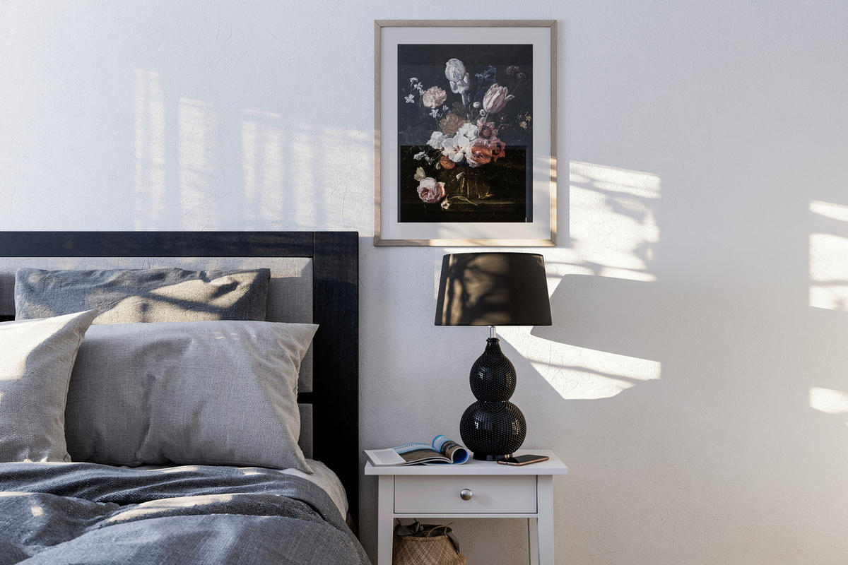 TISCHLEUCHTE Lofty 33/56,5 cm   - Schwarz, Design, Kunststoff/Textil (33/56,5cm) - By Rydéns