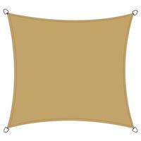 GARTENSONNENSEGEL - Sandfarben, MODERN, Textil/Metall (360/360/360cm) - Siena Garden
