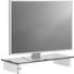 TV-AUFSATZ in Grau, Weiß - Weiß/Grau, Design, Glas/Holzwerkstoff (60/8/25cm) - Carryhome TV-AUFSATZ in Grau, Weiß - Weiß/Grau, Design, Glas/Holzwerkstoff (60/8/25cm) - Carryhome