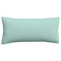 KOPFKISSENBEZUG WOVEN SATIN 40/80 cm  - Türkis, Basics, Textil (40/80cm) - Schlafgut