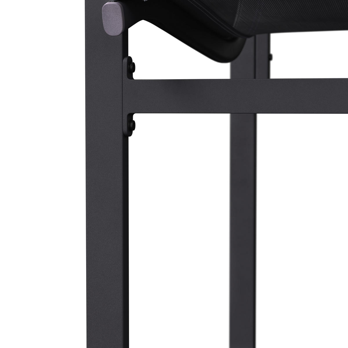 SET STOLICA ZA BAŠTU - siva/prirodna boja, Moderno, metal/tekstil (56/86/53cm) - Bessagi Garden