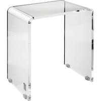 BADHOCKER - Klar, Basics, Kunststoff/Metall (42/47/30cm) - Joop!