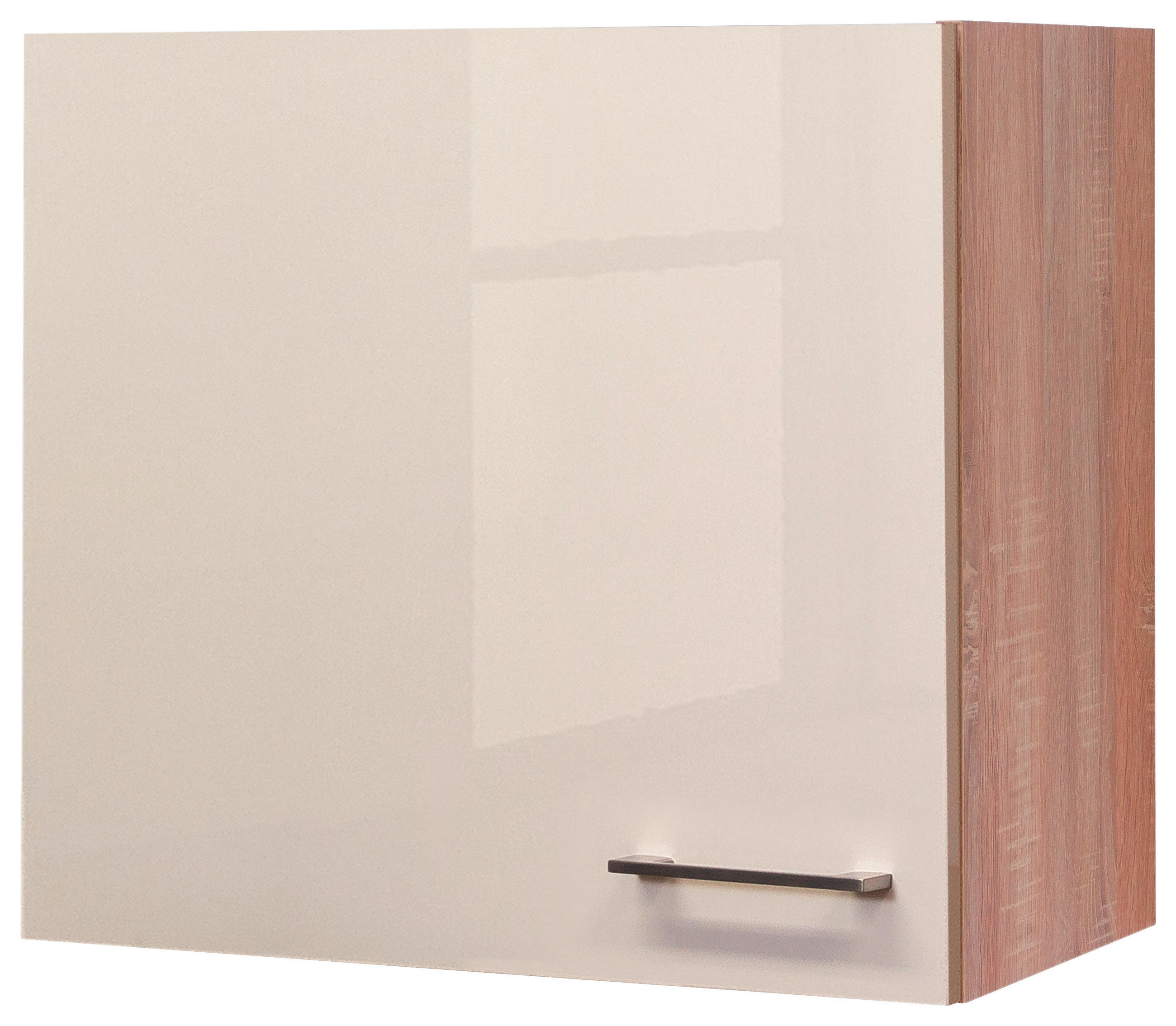 KÜCHENOBERSCHRANK 60/54,8/32 cm in Sonoma Eiche, Kaschmir - Kaschmir/Edelstahlfarben, MODERN, Holzwerkstoff/Metall (60/54,8/32cm) - FlexWell