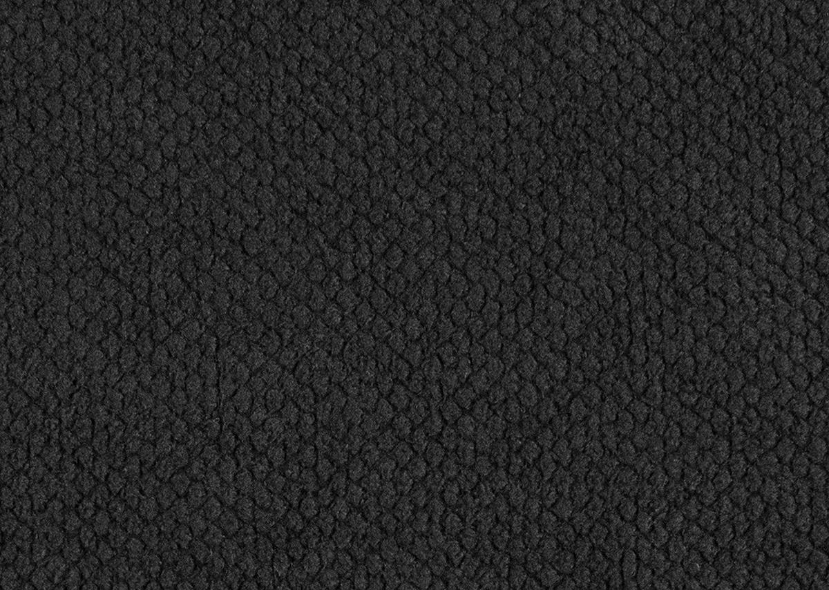 ECKSOFA in Webstoff Schwarz  - Schwarz, Design, Textil/Metall (203/260cm) - Stylife