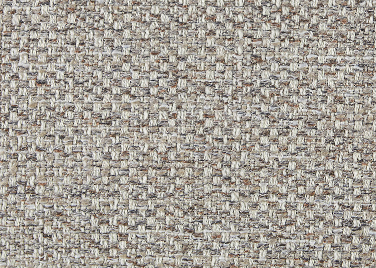 ECKSOFA in Webstoff Silberfarben  - Silberfarben/Schwarz, Design, Textil/Metall (223/290cm) - Moderano
