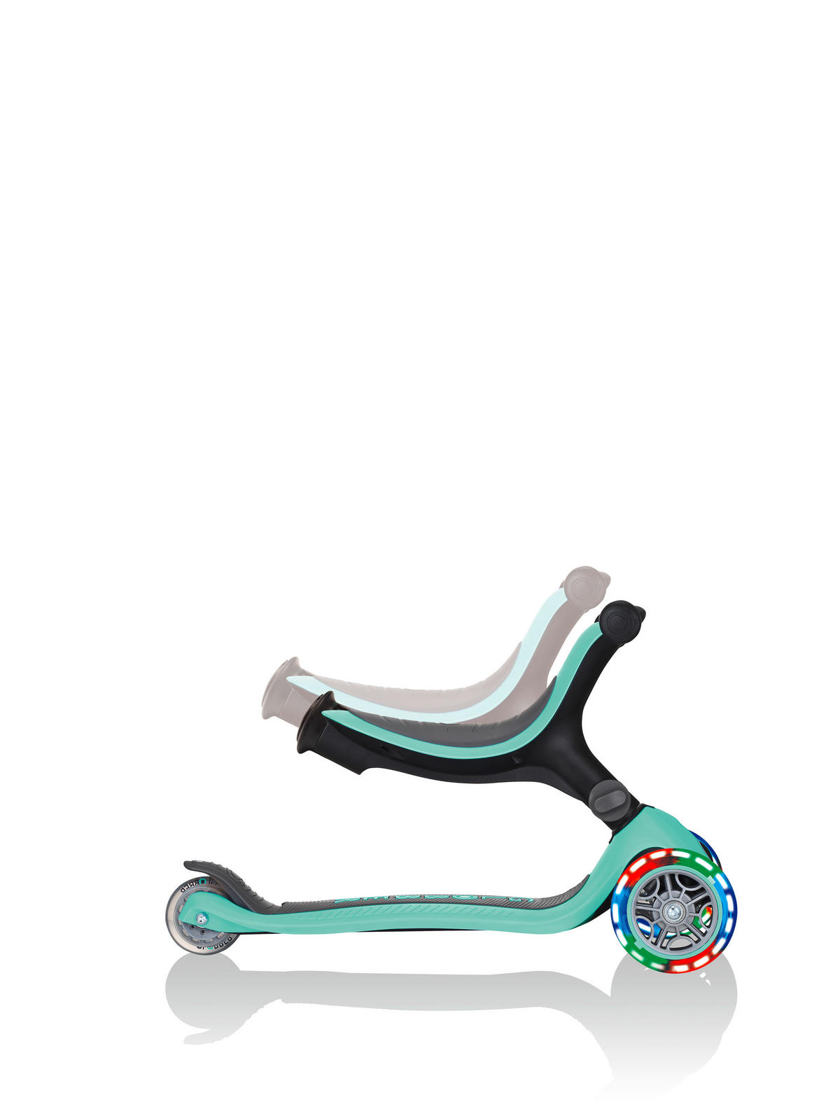 LAUFRAD GO-UP FOLDABLE LIGHT 3IN1  - Mintgrün, LIFESTYLE (57/28/93cm) - GLOBBER