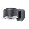 LED-WANDLEUCHTE MEGATRON PRO Ambiente 14,3/11,2/9,0 cm   - Schwarz, Design, Metall (14,3/11,2/9,0cm)