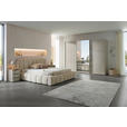 POLSTERBETT Lattenrost, Bettkasten Creme 180/200 cm - Birkefarben/Creme, Trend, Holz/Kunststoff (180/200cm) - Esposa