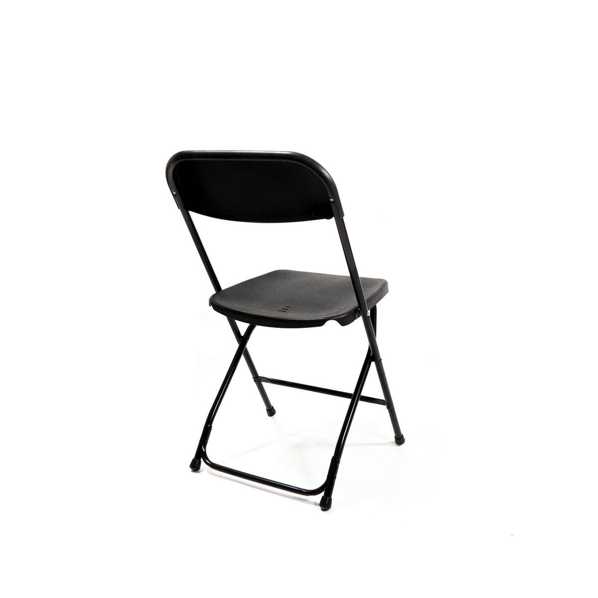 KLAPPSESSEL-SET - Schwarz, LIFESTYLE, Kunststoff/Metall (43/80/49cm)