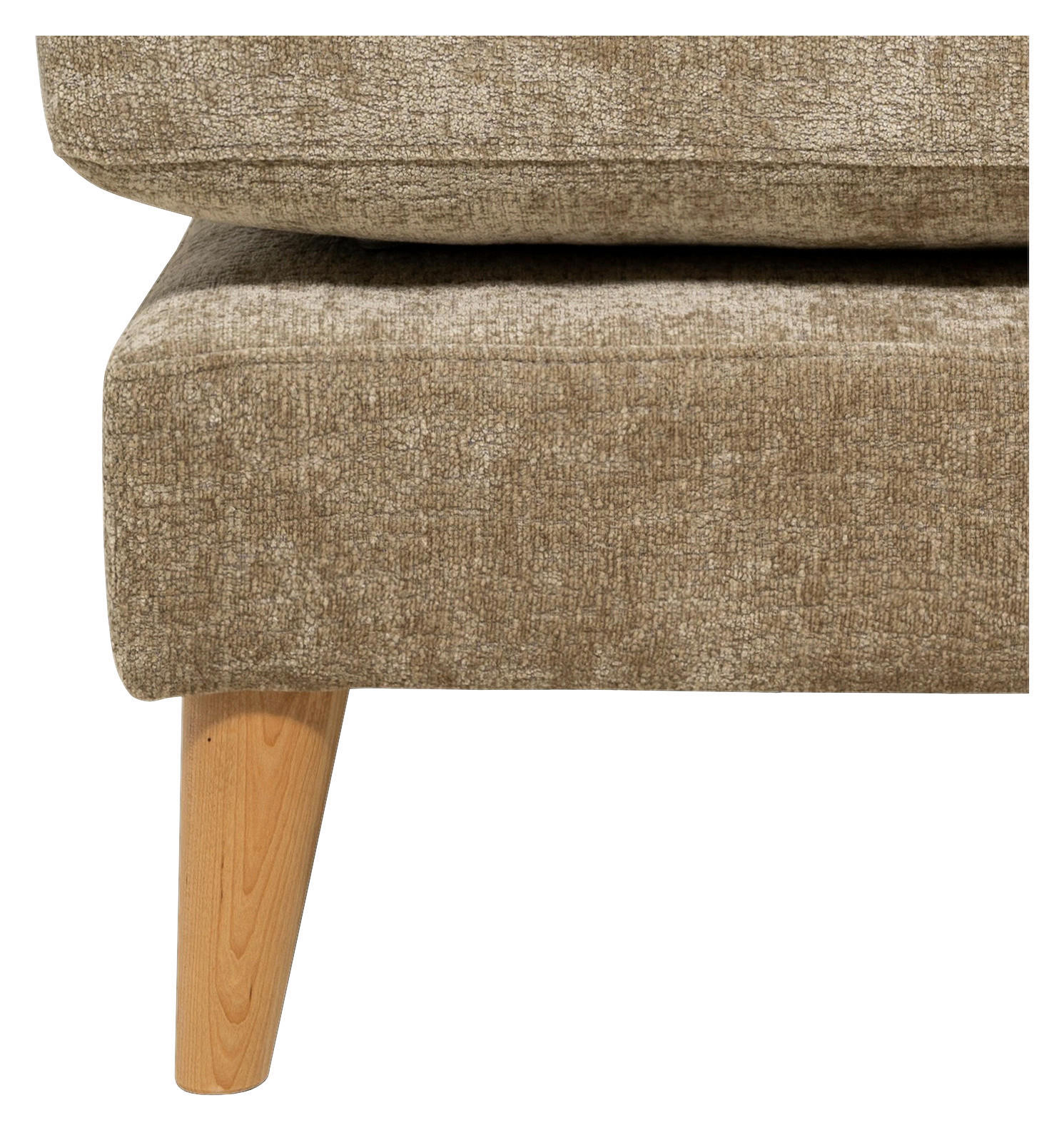 PALL i trä, metall, textil brun  - brun/ekfärgad, Klassisk, metall/trä (62/42/62cm) - Best Price
