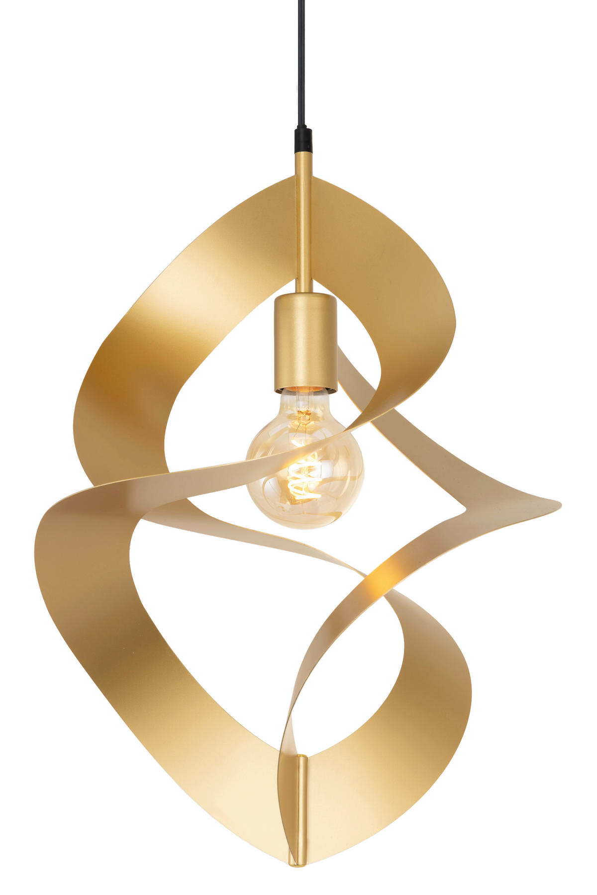 HÄNGELEUCHTE 35/120 cm  - Goldfarben, Design, Metall (35/120cm) - Collet's Monde