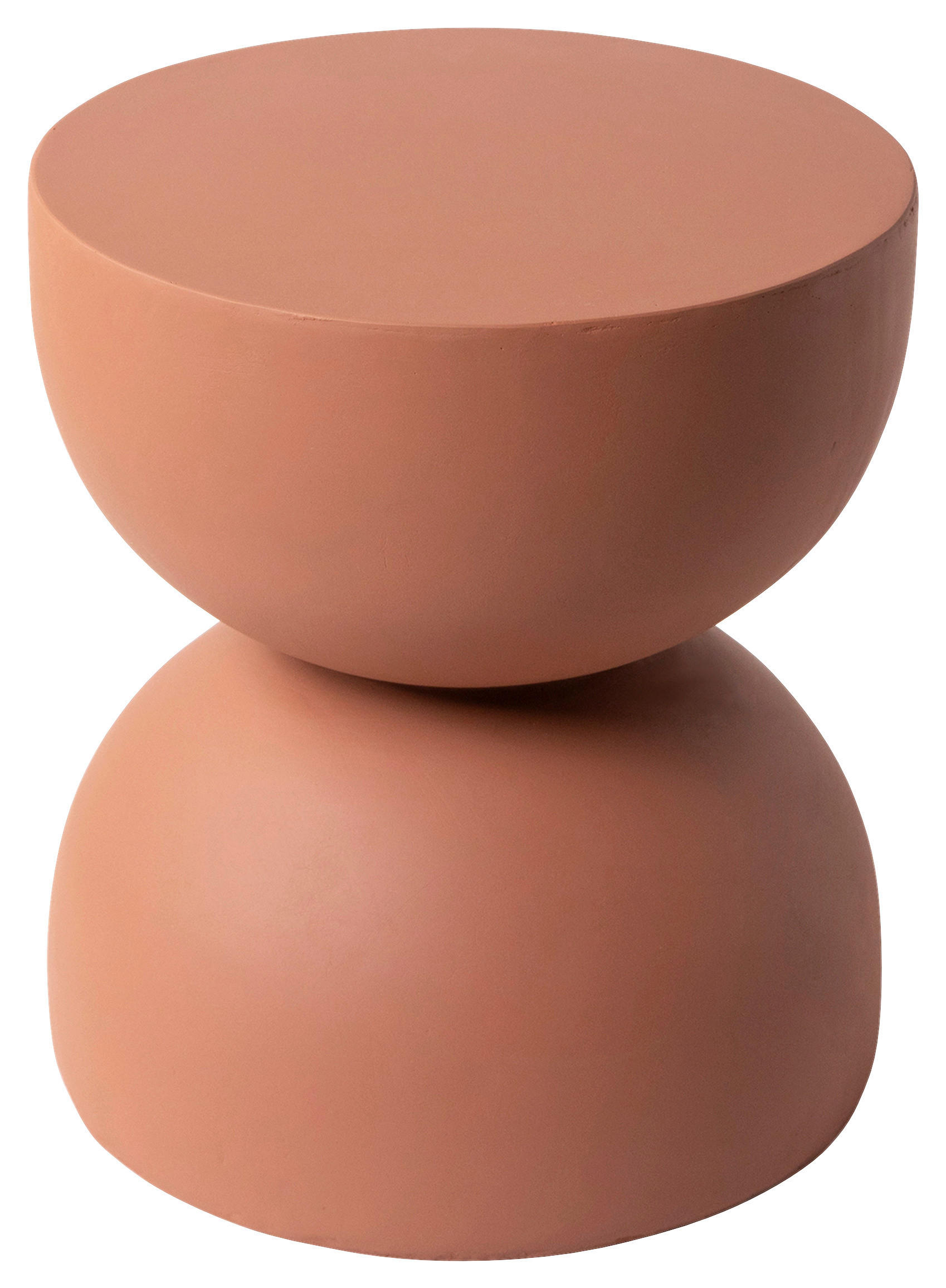 COUCHTISCH 35/35/39 cm Rostfarben  - Rostfarben, Design, Stein (35/35/39cm) - MID.YOU