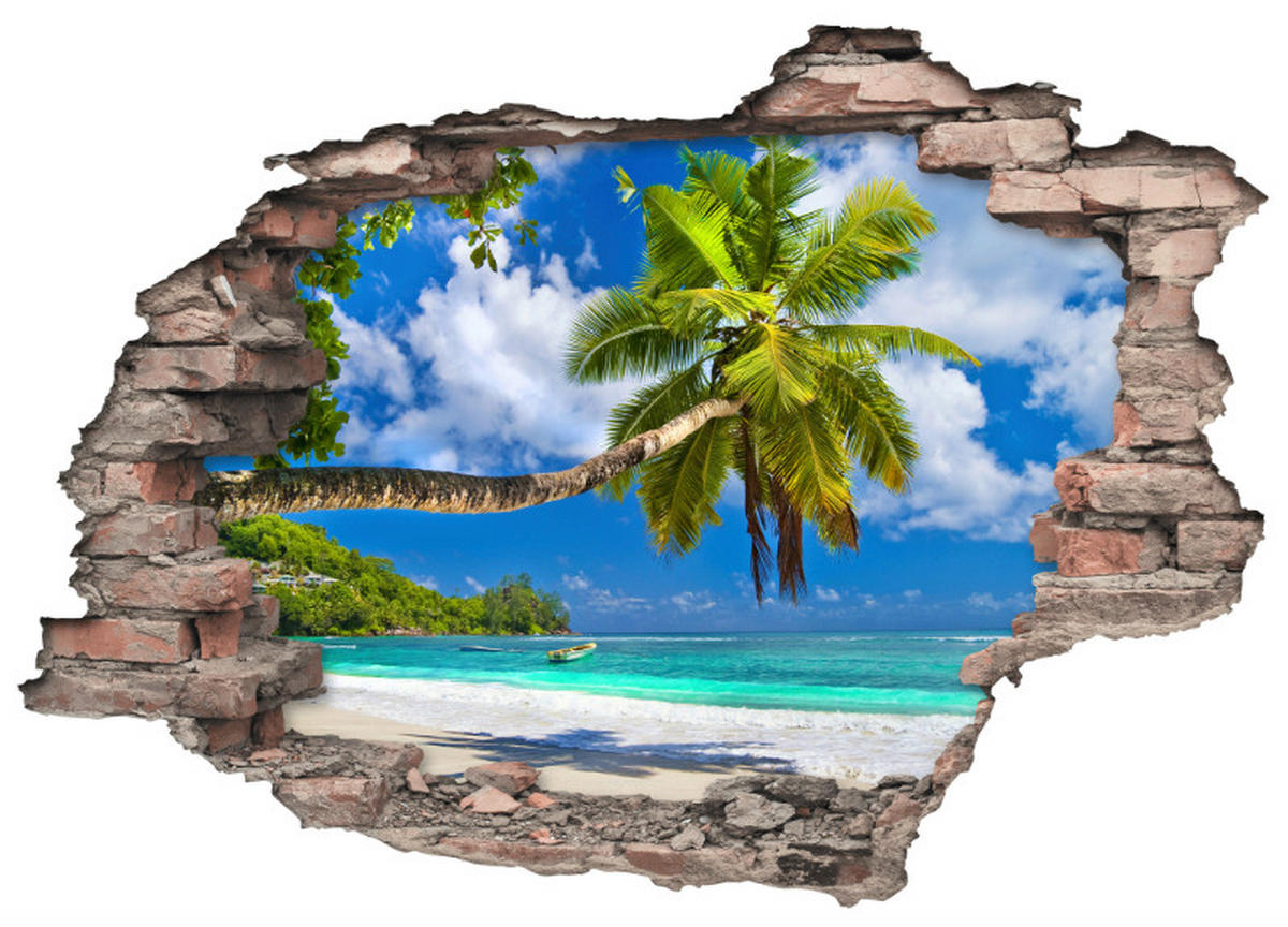 SAMOLEPKA NA ZEĎ - vícebarevná, Konvenční, plast (50/70/0,10cm) - Euroart