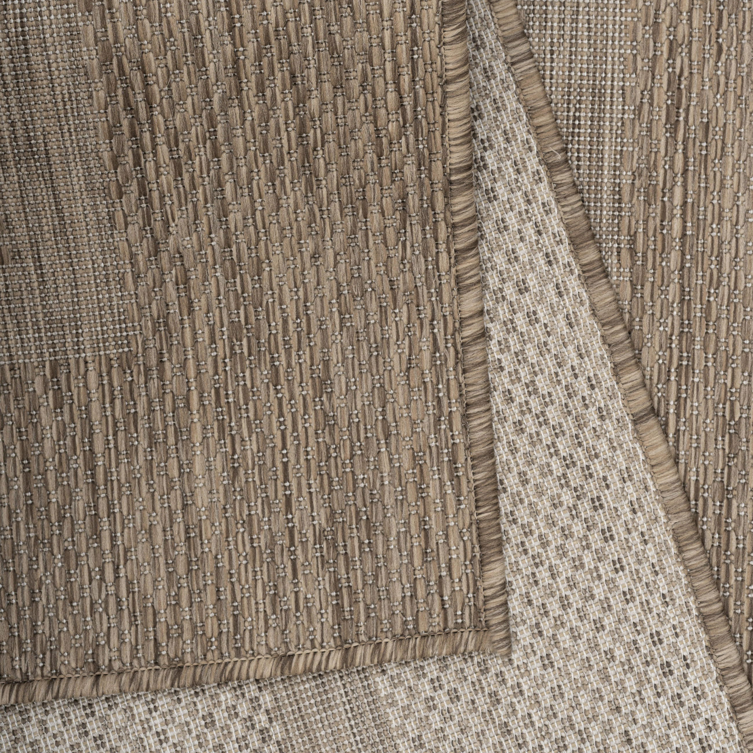 Thumbnail - Kadima Design Teppich, Braun, Textil, Uni, Rund, 200x200 cm, pflegeleicht, Teppiche & Böden, Teppiche, Outdoorteppiche