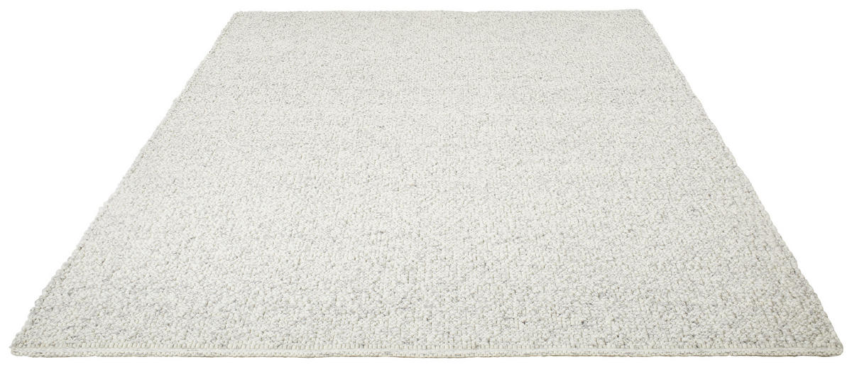 HANDWEBTEPPICH 130/190 cm Hellgrau  - Hellgrau, Basics, Textil (130/190cm) - Linea Natura