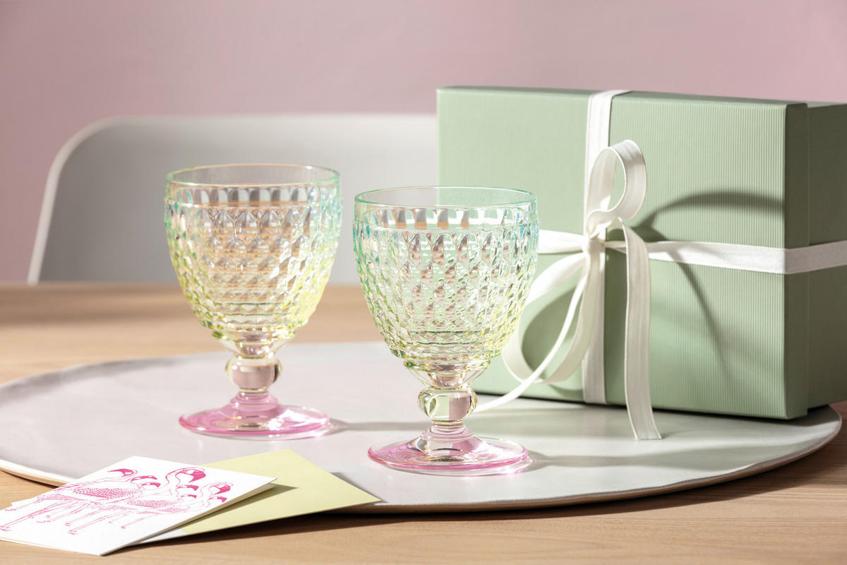 ROTWEINGLAS Boston Pearl 200 ml  - Multicolor, LIFESTYLE, Glas (9,1/9,1/13,2cm) - Villeroy & Boch
