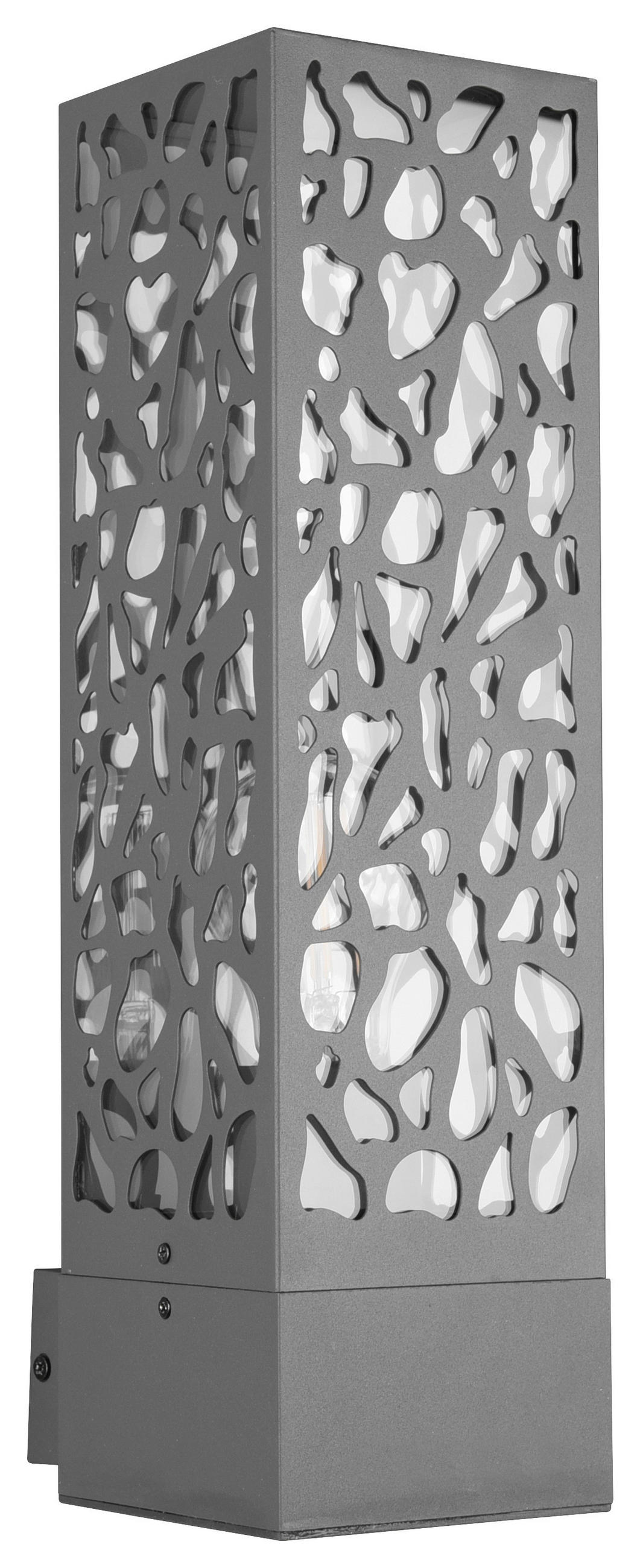 WANDLEUCHTE COOPER 14/36/10 cm  - Anthrazit, LIFESTYLE, Metall (14/36/10cm) - Trio Leuchten