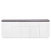 SIDEBOARD  in 200/80/40 cm  - Weiß, Design, Holzwerkstoff (200/80/40cm) - Livetastic