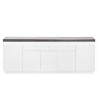 SIDEBOARD  in 200/80/40 cm  - Weiß, Design, Holzwerkstoff (200/80/40cm) - Livetastic