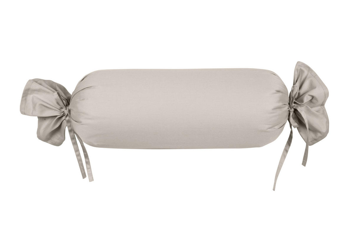 NACKENROLLENBEZUG Giacomo 15/40 cm  - Beige, Basics, Textil (15/40cm) - Janine