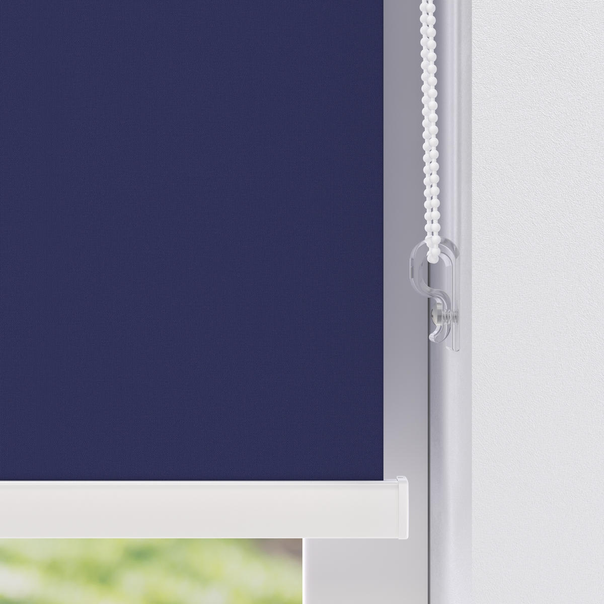 ROLLO  - Blau, Basics, Textil (110/175cm) - MID.YOU