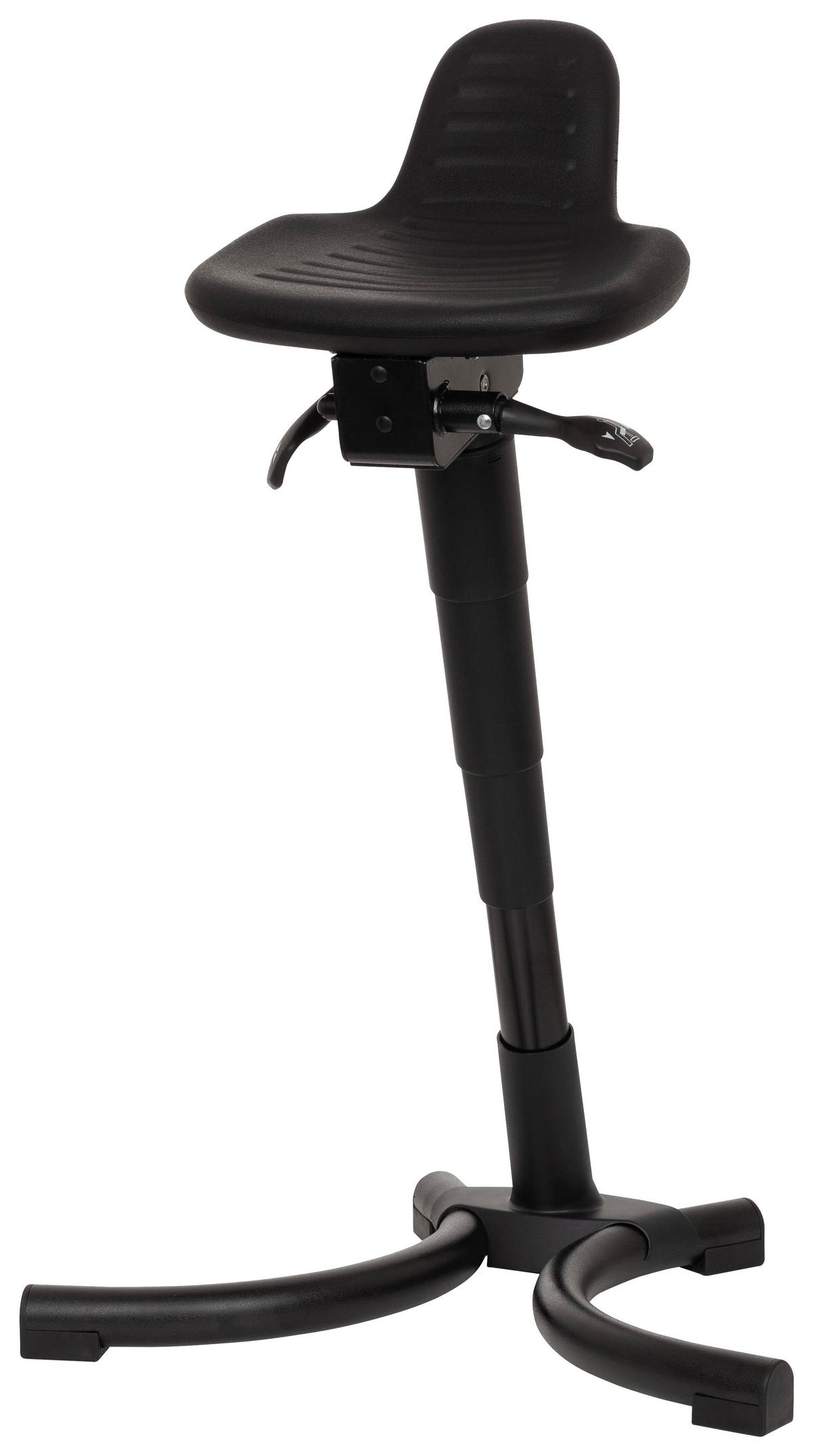 STÅSTÖD  svart  - svart, Basics, metall/plast (56/75-92/47cm) - MID.YOU