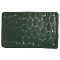 BADTEPPICH Grün 50/80 cm  - Grün, KONVENTIONELL, Textil (50/80cm) - Spirella