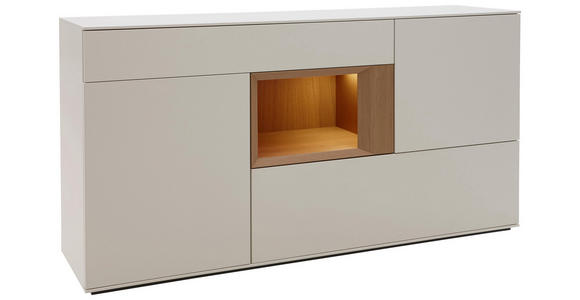 SIDEBOARD 180/92/47 cm - Eichefarben/Weiß, Design, Holz/Holzwerkstoff (180/92/47cm) - Dieter Knoll