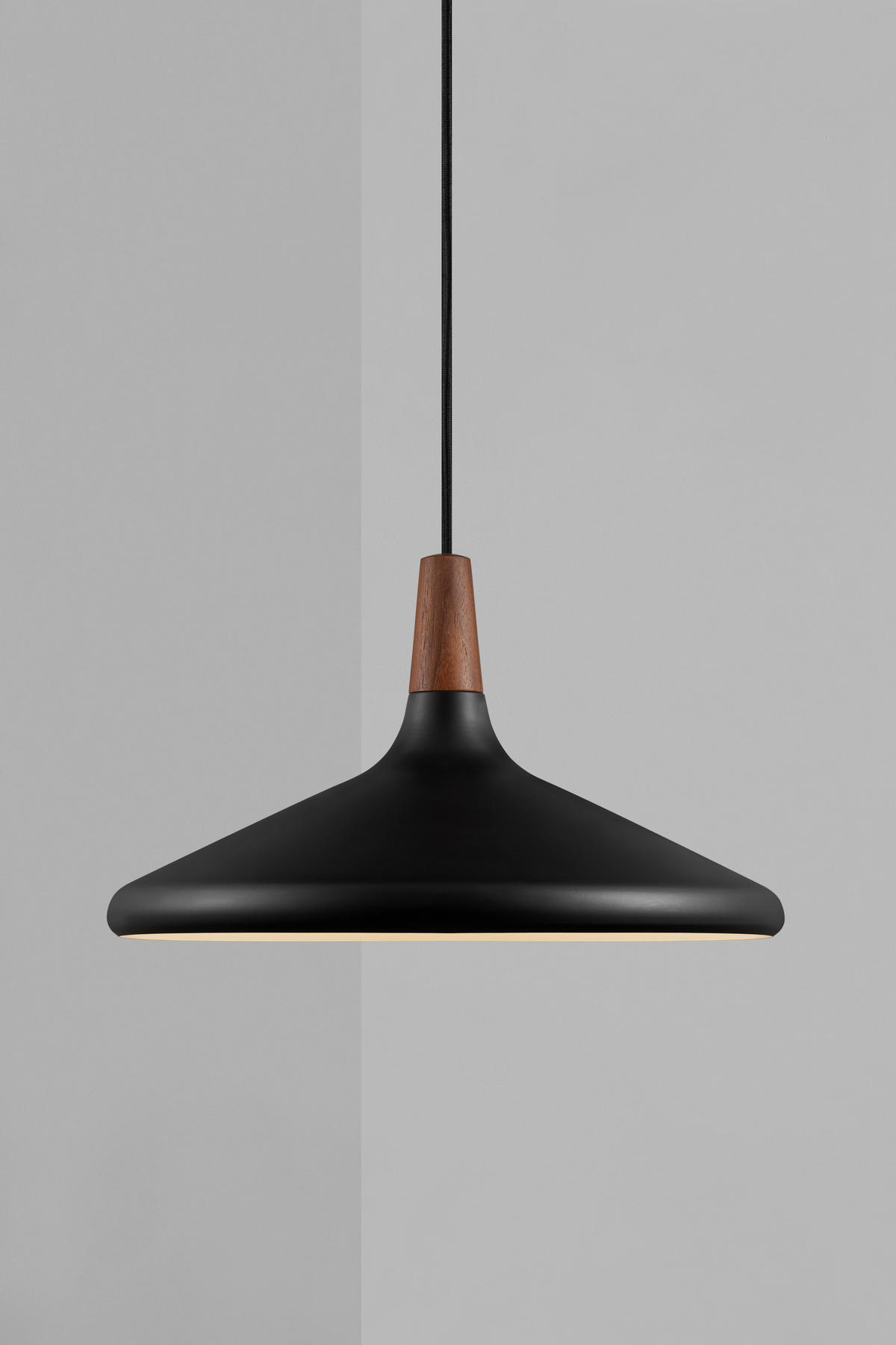 HÄNGELEUCHTE 39 cm  - Schwarz, Design, Holz/Metall (39cm) - Nordlux