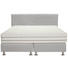 BOXSPRINGBETT in Hellgrau - Hellgrau/Alufarben, KONVENTIONELL, Holz/Kunststoff (180/200/cm) - Bentley BOXSPRINGBETT in Hellgrau - Hellgrau/Alufarben, KONVENTIONELL, Holz/Kunststoff (180/200/cm) - Bentley