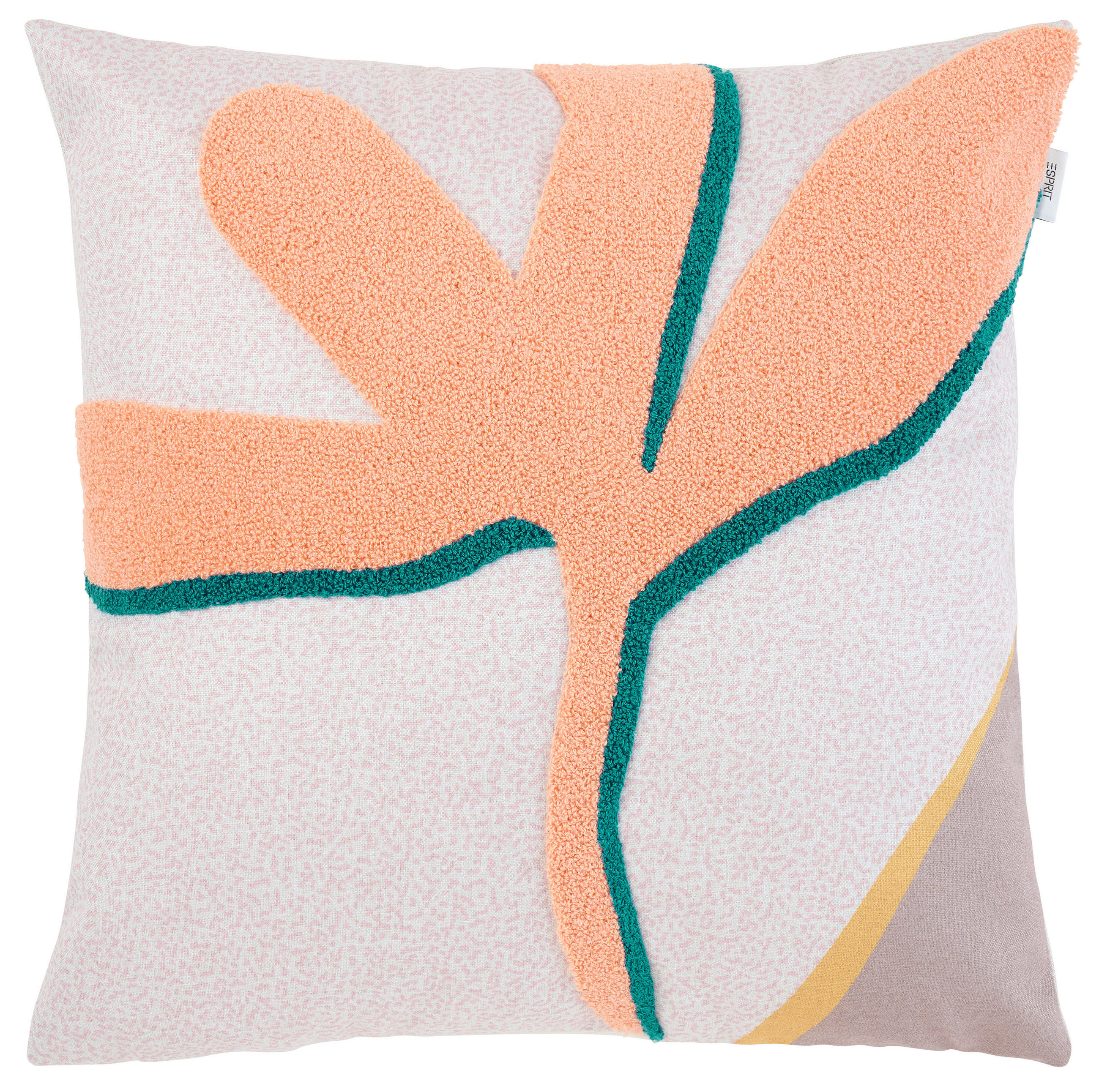 KISSENHÜLLE E-BEA 45/45 cm  - Beige/Orange, Design, Textil (45/45cm) - Esprit