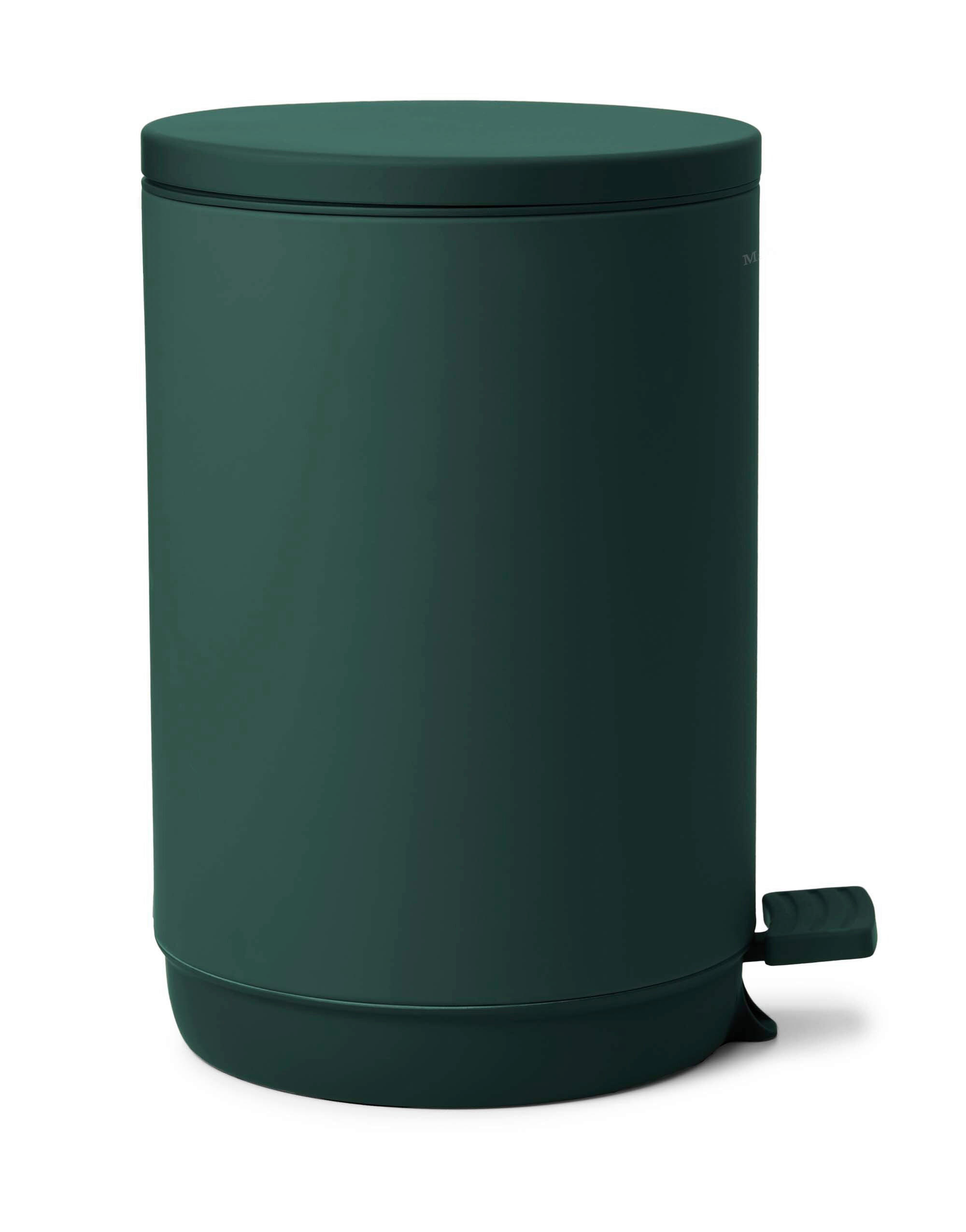 KOŠ ZA SMETI - temno zelena, Design, kovina/umetna masa (5l) - Marc O'Polo