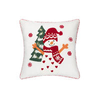 POŤAH NA VANKÚŠ  45/45 cm - červená, textil (45/45cm) - X-Mas
