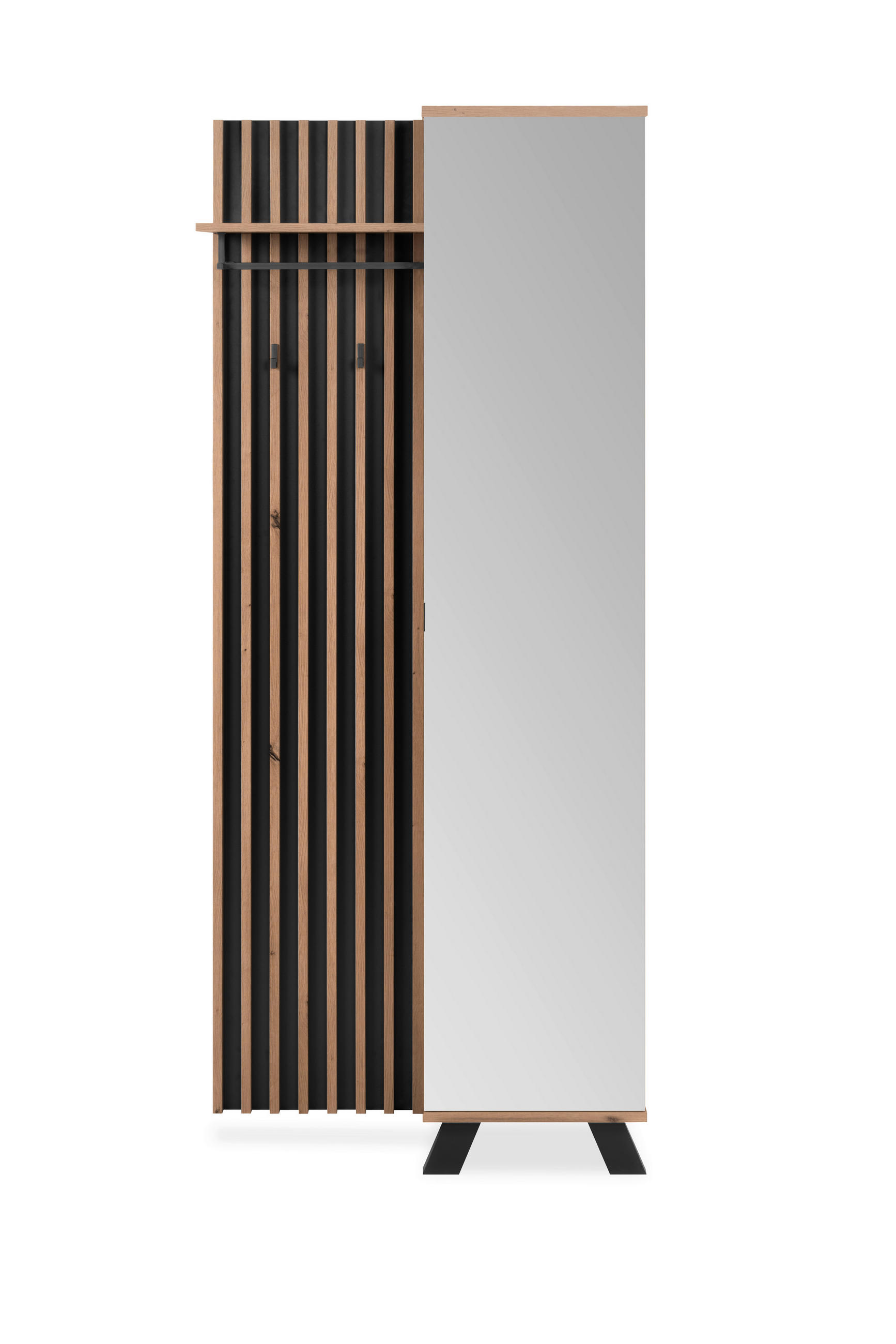 PREDSOBLJE antracit - antracit, Design, drvni materijal (80/190/37cm) - MID.YOU