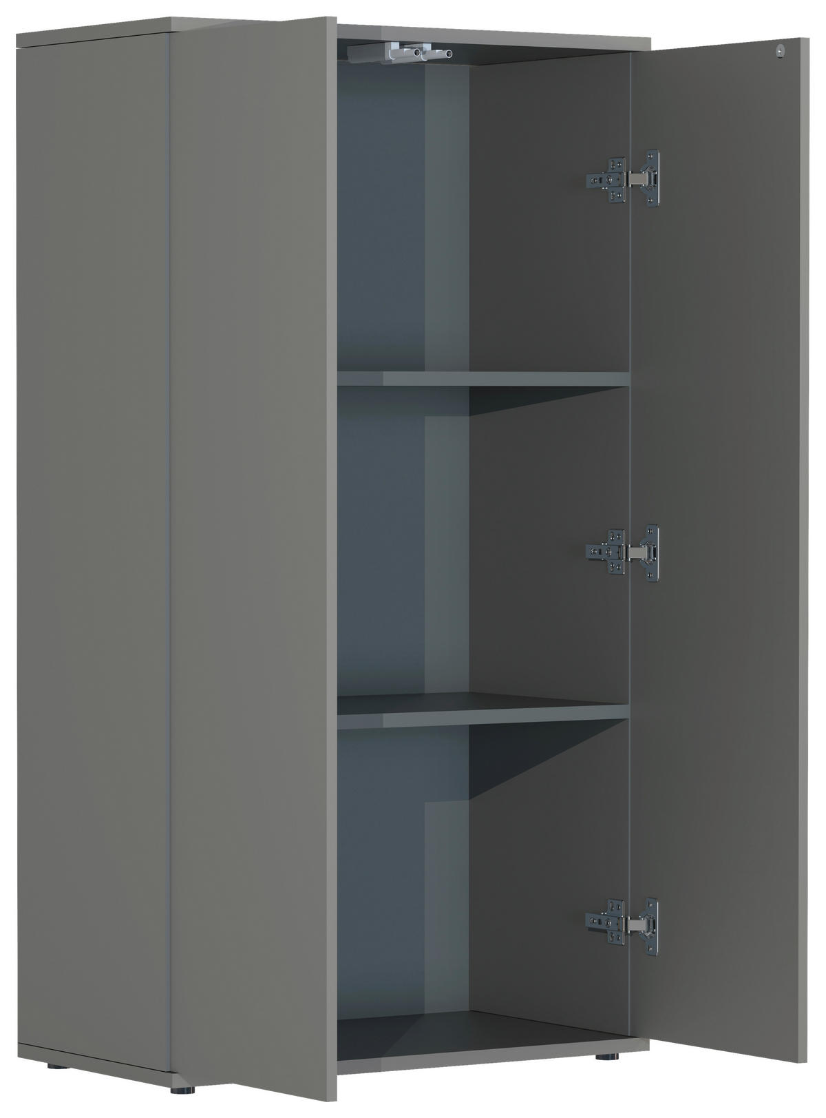 HIGHBOARD Dalosa  in 60/108/32 cm  - Grau, Design, Holzwerkstoff (60/108/32cm) - MID.YOU