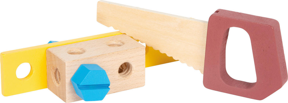 KINDER-WERKZEUGKOFFER - Multicolor, Basics, Holz/Textil (33/27/7.5cm) - small foot