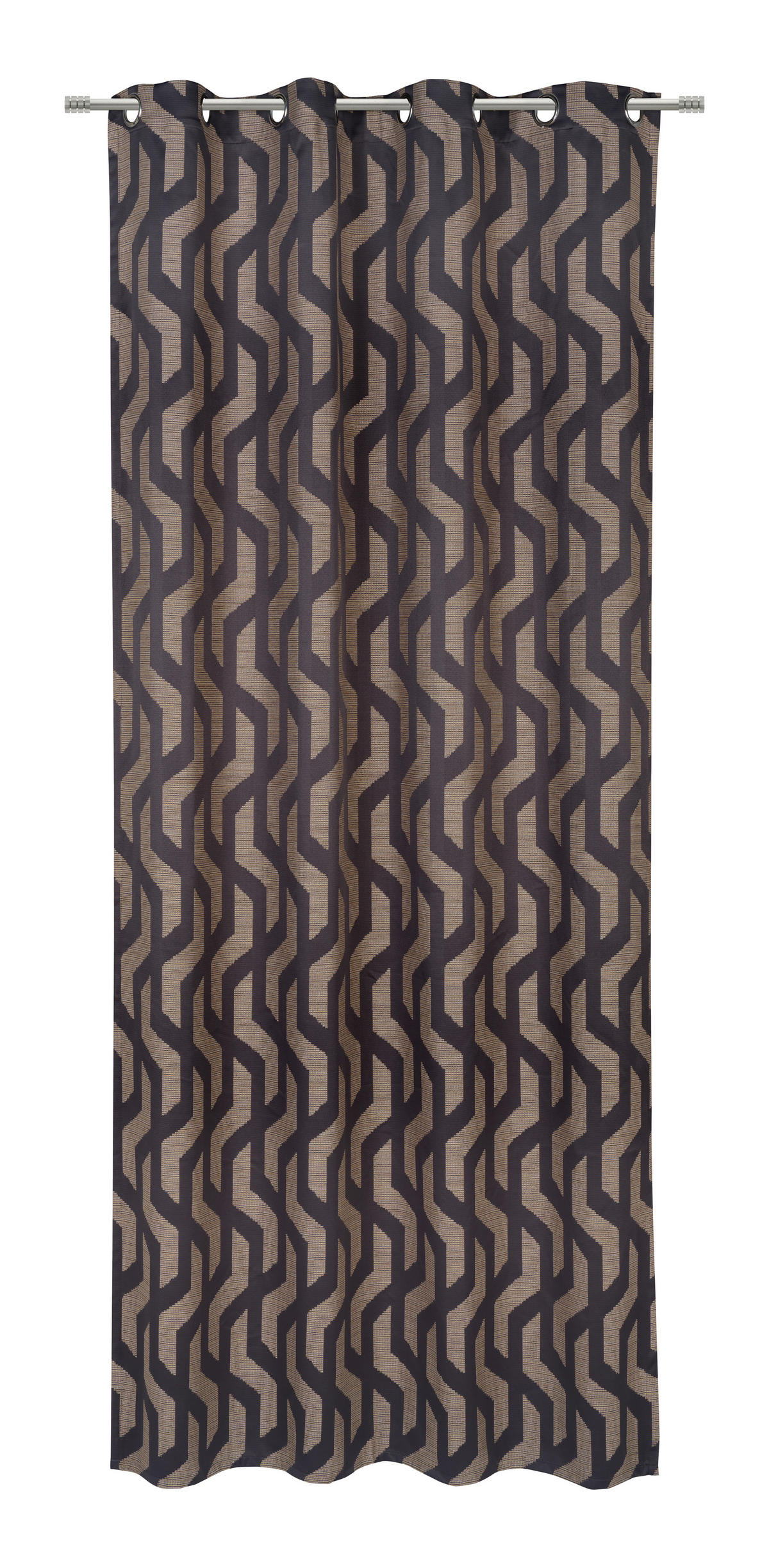 ÖSENSCHAL ALONSO blickdicht 140/260 cm   - Beige, Design, Textil (140/260cm) - Dieter Knoll