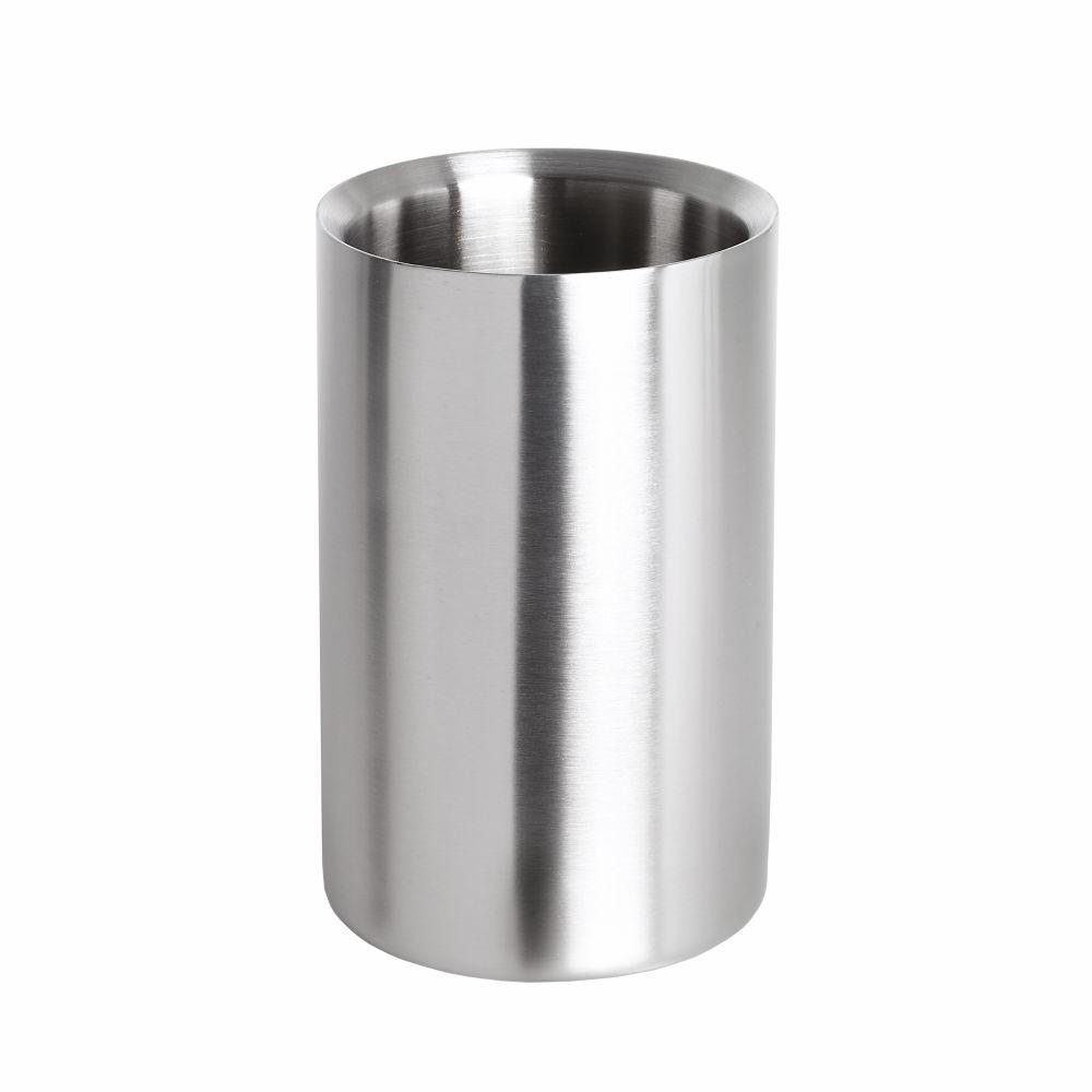 FLASCHENKÜHLER - Silberfarben, KONVENTIONELL, Metall (12/19,5cm) - Blomus